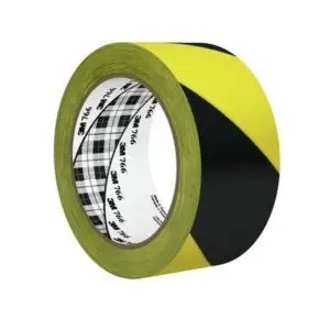 766 Yellow Black Floor Marking Tape