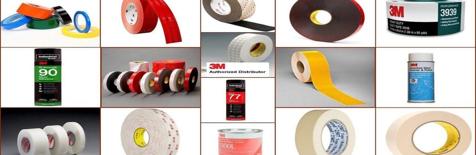 Authorised 3M Distributor for 3M Tapes, VHB tapes, Double Sided Tapes, Reflective Tapes, Adhesives, Sprays, Duct Tapes